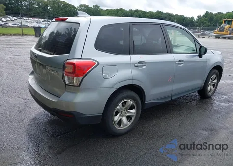2017 Subaru Forester 2.5I from USA, damaged, VIN JF2SJAAC1HH548334